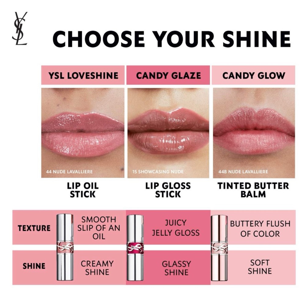 YSL Loveshine Lipstick 150 Nude Lingerie - Picture 7 of 8